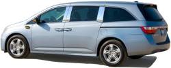 Quality Automotive Accessories - QAA TH25245 Stainless Rocker Panel Trim 8pc for 05-08 Honda Odyssey - Image 2