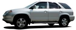 Quality Automotive Accessories - QAA TH21297 Stainless Rocker Panel Trim 8pc for 01-06 Acura MDX - Image 2