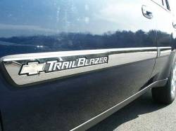 QAA TH42165 Stainless Rocker Panel Trim 4Pc for 02-05 Chevy Trailblazer