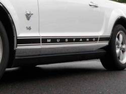 QAA TH45351 Stainless Rocker Panel Trim 6pc for 05-09 Ford Mustang