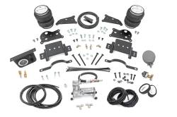 Rough Country Suspension Systems - Rough Country Rear Air Spring Kit w/Compressor for 14-24 Ram 2500 RWD 10037C - Image 1
