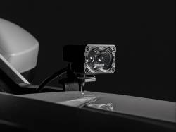 Rough Country Suspension Systems - Rough Country Black Series 3" LED Pod Lights SAE Fog-Amber Pair 70911 - Image 6