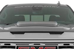 Rough Country Suspension Systems - Rough Country Cowl Hood Scoop-Onyx Black 19-24 Sierra 1500 HS40010-GBA - Image 4