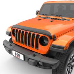 EGR - EGR 305255 Superguard Hood Guard Bugdeflector Matte for 18-26 Jeep JL/JT - Image 3