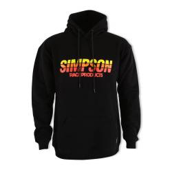 Simpson Safety - Simpson Safety 45019L Racing Stripes Hoodie Large Black - Image 3