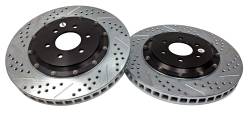 Baer Brakes - Baer Brakes 2142006 03-10 Dodge Viper Rear Disc Brake Rotor Set - Image 1