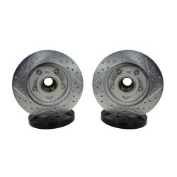 Baer Brakes - Baer Brakes 05595-020 Disc Brake Rotor Set Front for Chevy/GMC Drum RWD - Image 2