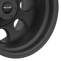 Pro Comp Wheels - Pro Comp Wheels PA69 VINTAGE 16x8 6x5.5 -12mm Flat Black PXA7069-6883 - Image 2