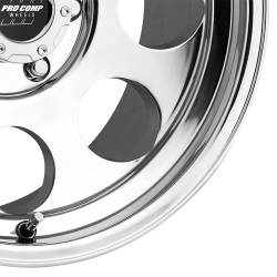 Pro Comp Wheels - Pro Comp Wheels PA69 VINTAGE 16x10 6x5.5 -25mm Polished PXA1069-6183 - Image 2
