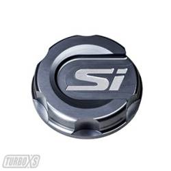 Turbo XS - Turbo XS HC-OC-GRY-SI Oil Cap for 2017 Honda Civic - Image 1