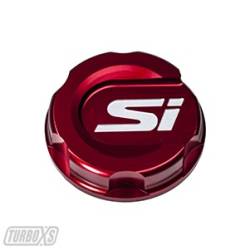 Turbo XS - Turbo XS HC-OC-RED-SI Oil Cap for 2017 Honda Civic - Image 1