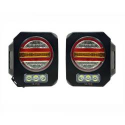 Quake LED - Quake LED QTE1042 Tech Taillight for Jeep Wrangler JL - Image 1