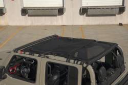 Smittybilt - Smittybilt 97502 Shade Top w/Skylights Black Diamond/Mesh for 20+ Gladiator JT - Image 4