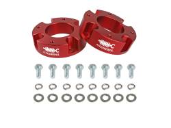 aFe Power - aFe 416-72T005-R 1.875" Red Front Leveling Kit for 22-24 Toyota Tundra - Image 2