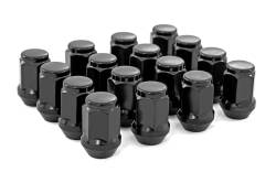 Rough Country Suspension Systems - Rough Country 1901SBLK Lug Nut Set M10x1.25 16Pc Black - Image 1