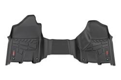 Rough Country Suspension Systems - Rough Country SM31531 Sure-Fit Floor Mats Front Over Hump Crew for Ram 2500/3500 - Image 1