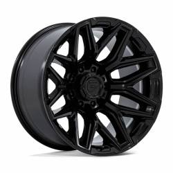 Fuel 1PC - Fuel FC854BX22108818N FLUX 22x10 8x180 -18mm Gloss Black - Image 1