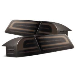 AlphaRex - AlphaRex 601120 Black LED Taillights for 12-21 Tesla Model S - Image 1