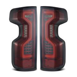 AlphaRex - AlphaRex 620060 Red/Smoked LED Taillights for 19-25 Silverado 1500/2500/3500 - Image 1