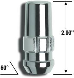 Gorilla Automotive - Gorilla 76641N Duplex Acorn Wheel Locks 14MMx1.50 Chrome 4PC - Image 1