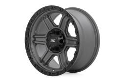 Rough Country Suspension Systems - Rough Country 79 Series Wheel 17x8.5 6x5.5 0mm Gunmetal Gray/Black 79170912G - Image 1