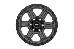Rough Country Suspension Systems - Rough Country 79 Series Wheel 17x8.5 6x5.5 0mm Gunmetal Gray/Black 79170912G - Image 2