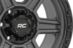Rough Country Suspension Systems - Rough Country 79 Series Wheel 17x8.5 6x5.5 0mm Gunmetal Gray/Black 79170912G - Image 6