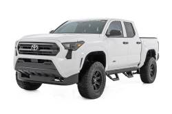 Rough Country Suspension Systems - Rough Country 73004 SRX2 Drop Step Nerf Bars Black for 24-25 Tacoma Double Cab - Image 2