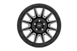 Rough Country Suspension Systems - Rough Country 90 Series Wheel 20x10 6x5.5 -19mm Gloss Black/Machined 90201812M - Image 2