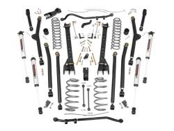 Rough Country Suspension Systems - Rough Country 65970 6" V2 Suspension Lift Kit for 97-06 Jeep Wrangler TJ - Image 1
