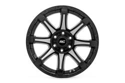 Rough Country Suspension Systems - Rough Country 81 Series Wheel 20x9 5x5.5 0mm Black/Machined 81200914M - Image 2