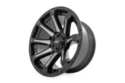 Rough Country Suspension Systems - Rough Country 81 Series Wheel 20x9 5x5.5 0mm Black/Machined 81200914M - Image 4