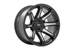 Rough Country Suspension Systems - Rough Country 81 Series Wheel 20x10 6x5.5 -19mm Black/Machined 81201812M - Image 3
