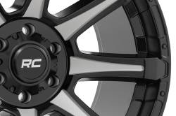 Rough Country Suspension Systems - Rough Country 81 Series Wheel 20x10 6x5.5 -19mm Black/Machined 81201812M - Image 5