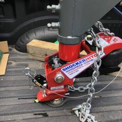 Shocker Hitch - Shocker Hitch 4RND-BLK-SL Shocker 30K Gooseneck Air Hitch-2-5/16" Ball - Image 2