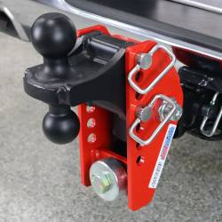 Shocker Hitch - Shocker Hitch SH-125-340BLK Shocker 12K 2.5" Impact Cushion Receiver Hitch - Image 4