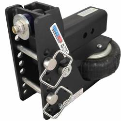 Shocker Hitch - Shocker Hitch SH-HDMB200-300 Shocker HD 20K 3" Max Black Air Receiver Hitch - Image 1
