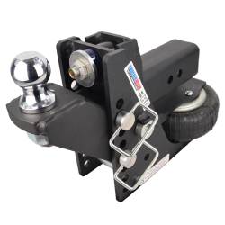 Shocker Hitch - Shocker Hitch SH-HDMB610-300-2 Shocker HD 20K 3" Max Black Air Receiver Hitch - Image 1
