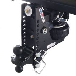 Shocker Hitch - Shocker Hitch SH-HDMB620-200-12BLK Shocker HD 20K 2" Max Super Drop Air Hitch - Image 1