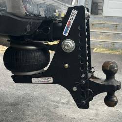 Shocker Hitch - Shocker Hitch SH-HDMB620-300-12BLK Shocker HD 20K 3" Max Super Drop Air Hitch - Image 9