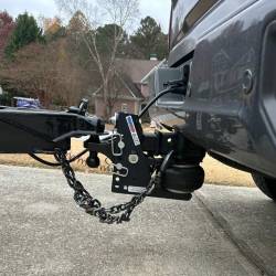 Shocker Hitch - Shocker Hitch SH-HDMB620-300BLK Shocker HD 20K 3" Max Black Air Receiver Hitch - Image 8