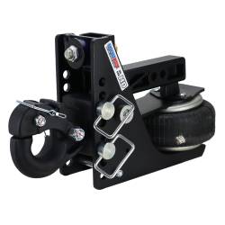 Shocker Hitch - Shocker Hitch SH-HDMB633-300 Shocker HD 20K 3" Max Black Air Receiver Hitch - Image 1