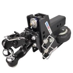 Shocker Hitch - Shocker Hitch SH-HDMB636-300-2 Shocker HD 16K 3" Max Black Air Receiver Hitch - Image 1