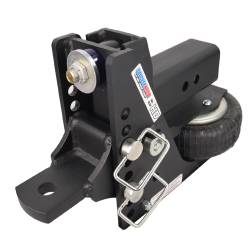 Shocker Hitch - Shocker Hitch SH-HDMB650-300 Shocker HD 20K 3" Max Black Air Receiver Hitch - Image 1