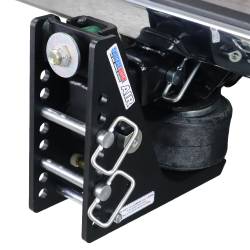 Shocker Hitch - Shocker Hitch SH-MB200-200 Shocker 12K 2" Max Black Air Receiver Hitch - Image 1