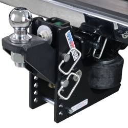 Shocker Hitch - Shocker Hitch SH-MB610-200-25 Shocker 12K 2" Max Black Air Receiver Hitch - Image 1