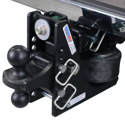 Shocker Hitch - Shocker Hitch SH-MB620-200BLK Shocker 12K 2" Max Black Air Receiver Hitch - Image 1