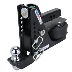 Shocker Hitch - Shocker Hitch SH-MB640-200-25 Shocker 12K 2" Max Black Air Receiver Hitch - Image 2