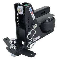 Shocker Hitch - Shocker Hitch SH-MB640-200-25SC Shocker 12K 2" Max Black Air Receiver Hitch - Image 2