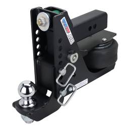 Shocker Hitch - Shocker Hitch SH-MB640-250-25 Shocker 12K 2.5" Max Black Air Receiver Hitch - Image 1